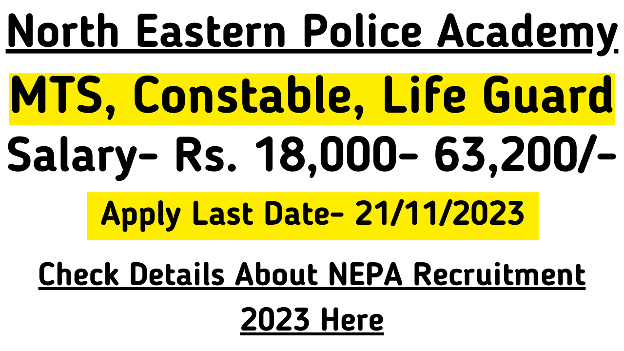 NEPA Recruitment 2023